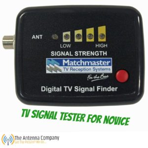 tv signal tester finder for digital tv matchmaster 12MM DF-02 makes your job EZY