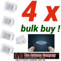 recessed power point  x 4 oz approved quality behind tv fridge audio 240 V great