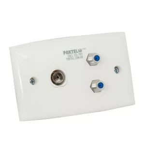 foxtel wall plate