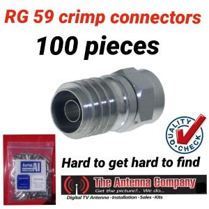 rg 59 crimp nickle