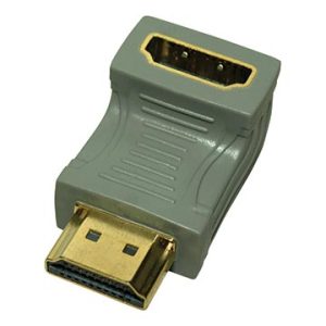 Right Angle HDMI® Male to Female Adaptor