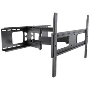 37-80"* 50kg Heavy-duty Tilt and Swivel Extendable Dual Arm TV Bracket