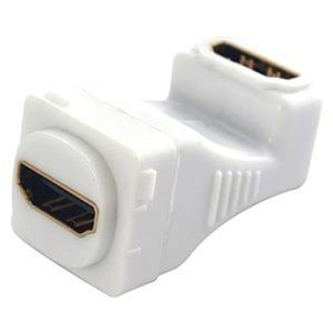 HDMI® to HDMI® Female Right Angle Insert (20 Pack)