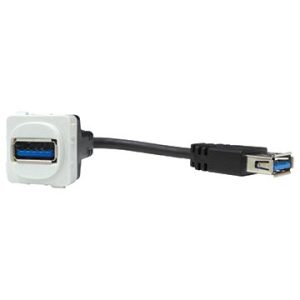 USB 3.0 Insert for 05MM-WP Series Wall Plates (2 Pack)
